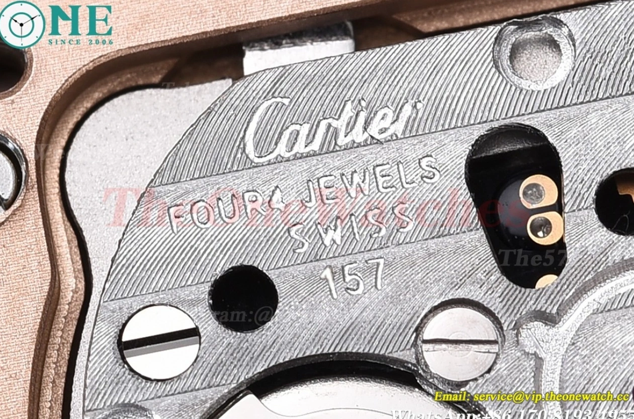 8848F RG Ladies Secrete 22mm Dial White RG Swiss Dia Qtz Panthere De 0423